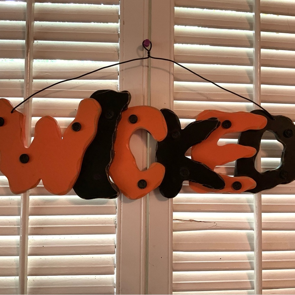 Wicked Halloween Wall Decor